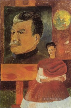 スターリン・フェミニズムの自画像 フリーダ・カーロ Oil Paintings